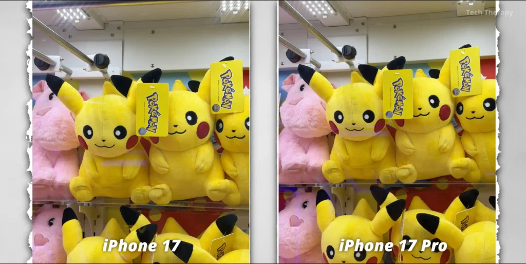 iphone 17 vs iphone 17 pro main camera