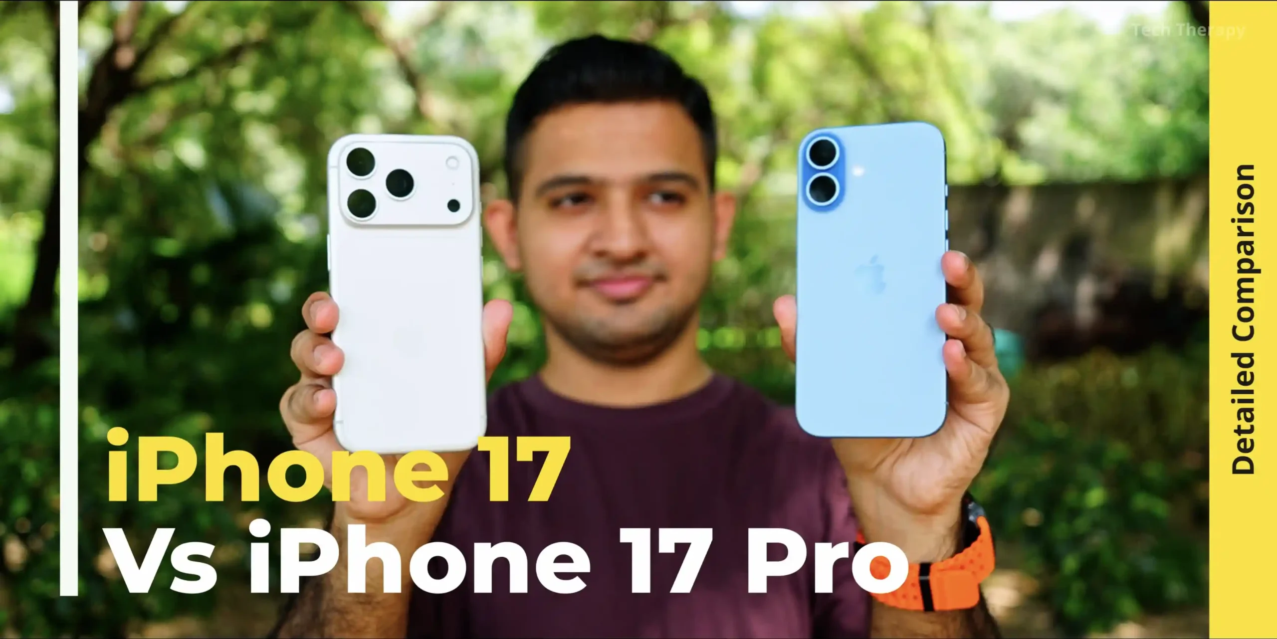 iPhone 17 Vs iPhone 17 Pro comparison