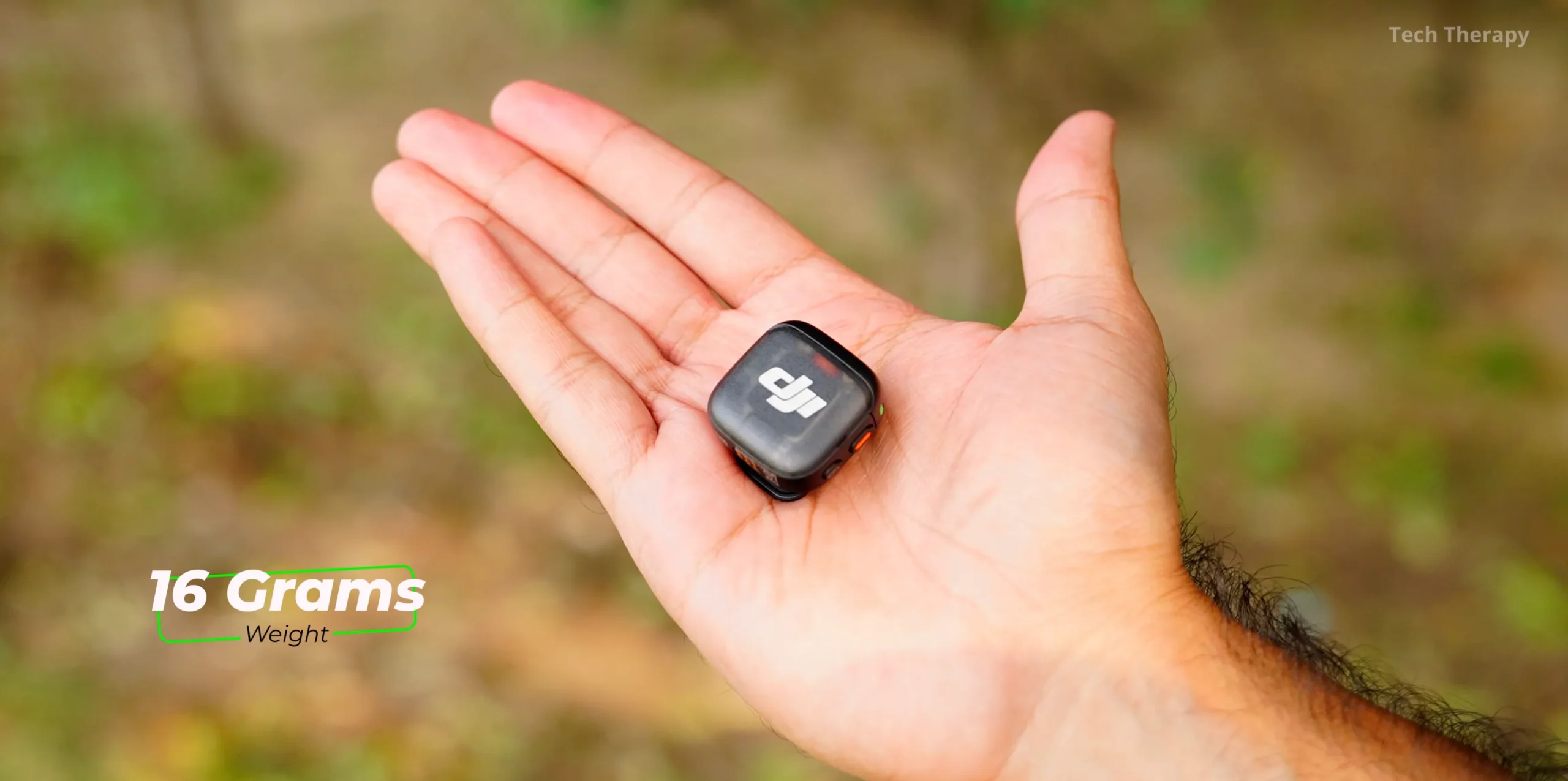 dji mic 3 16g weight