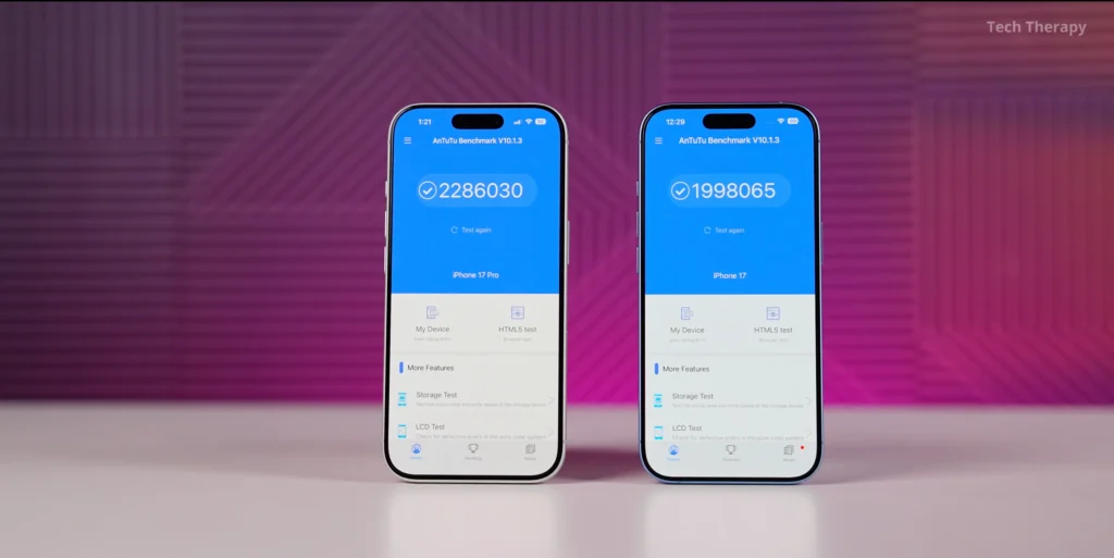 iphone 17 and 17 pro antutu score